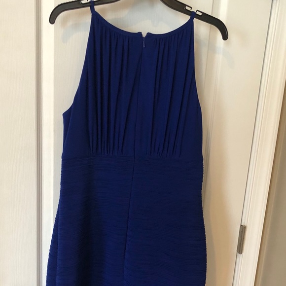Pretty Royal Blue cocktail dress sz 14 - Picture 4 of 4